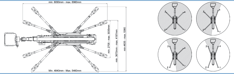Teknisk diagram 2 for Larvebåndslift 25 m – Omme