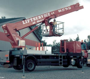 Lastvognlift 45 m. Wumag billede 3